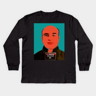 al capone Kids Long Sleeve T-Shirt